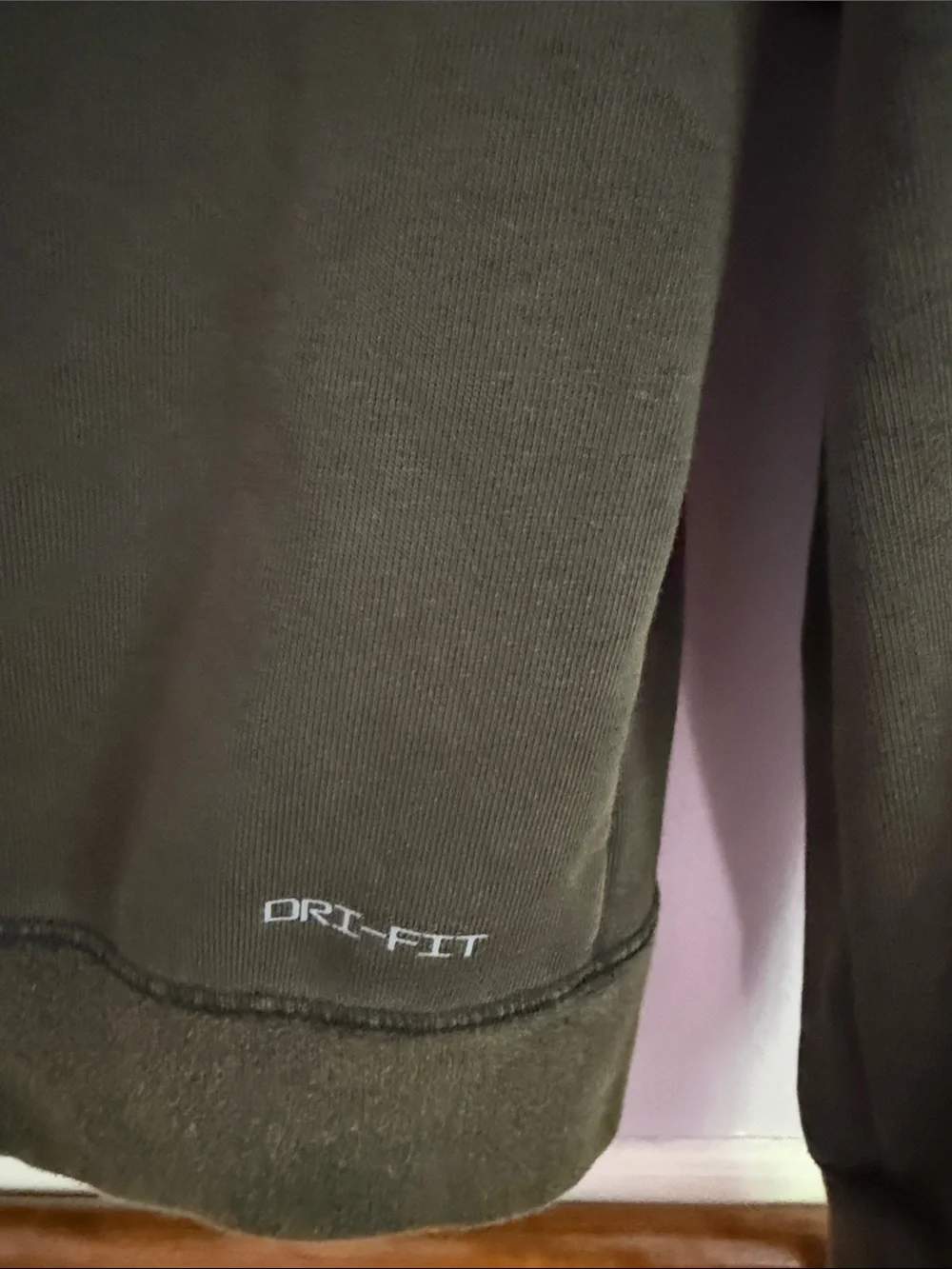Jordan Zion Dri-FIT Performance Fleece Hoodie Olive Green Men’s Size Small
